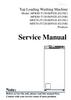 Top Loading Washing Machine. Service Manual