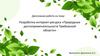 Разработка интернет - ресурса «Природные достопримечательности Тамбовской области»
