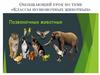 Обобщающий урок по теме «Классы позвоночных животных»