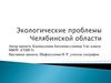 Экологические проблемы Челябинской области