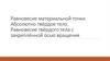 Равновесие материальной̆ точки. Абсолютно твёрдое тело. Равновесие твёрдого тела с закреплённой осью вращения