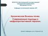 Хроническая болезнь почек. Современные подходы к нефропротективной терапии