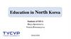 Education in North Korea