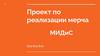 Проект по реализации мерча МИДиС