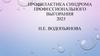 Профилактика синдрома профессионального выгорания