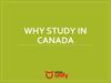 Why study in Canada