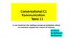 Conversational С1. Communication. Урок 11