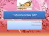 Thanksgiving day