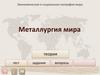 Металлургия мира