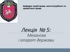 Механізм і апарат держави  (лекція № 5)