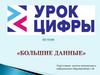 Большие данные. Урок цифры