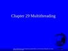 Chapter 29 Multithreading