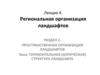 Горизонтальная (хорическая) структура ландшафта  (лекция 4)