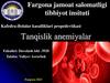 Tanqislik anemiyalar