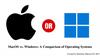 MacOS vs. Windows: A Comparison of Operating Systems