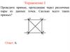 Прямые, проходящие через различные пары из данных точек. Упражнения