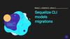 Sequelize CLI models migrations