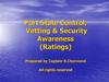 Port State Control, Vetting & Security