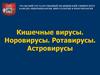 Кишечные вирусы. Норовирусы. Ротавирусы. Астровирусы