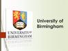 University of Birmingham