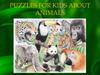 Puzzles for kids about animals
