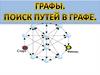 Граф и его элементы. Основные понятия. Вершина графа
