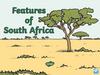 Features of South Africa