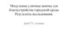 Модульные уличные вазоны для благоустройства городской среды. Пользователь и его проблема