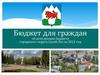 Бюджет для граждан об исполнении бюджета городского округа Сухой Лог за 2021 год