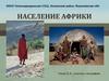 Население Африки. Европеоидная раса