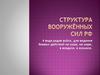 Структура вооруженных сил РФ
