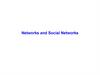 Networks and Social Networks