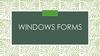 Windows Forms