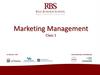 Marketing Management in alliance with Internationally accredited by