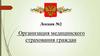 Организация медицинского страхования граждан  (лекция № 2)