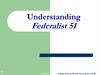 Understanding Federalist 51