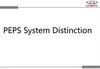 PEPS System Distinction