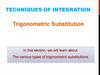 Techniques of integration