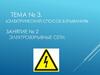 Электрический способ взрывания. Электровзрывные сети
