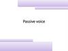 Passive Voice