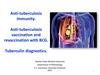 Anti-tuberculosis immunity. Anti-tuberculosis vaccination and revaccination with BCG. Tuberculin diagnostics. Lecture 2