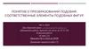 Понятие о преобразовании подобия. Соответственные элементы подобных фигур  (9 класс)