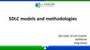 SDLC models and methodologies