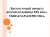 Литературный процесс второй половины XIX века. Общая характеристика