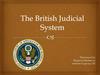 The judicial branch in Great Britain