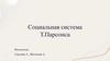 Социальная система Т. Парсонса