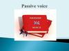 Passive voice