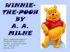 Winnie the pooh  by  А.A. Milne