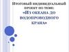 Итоговый индивидуальный проект по теме: «Из океана до водопроводного крана»