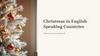 Christmas in English - Speaking Countries